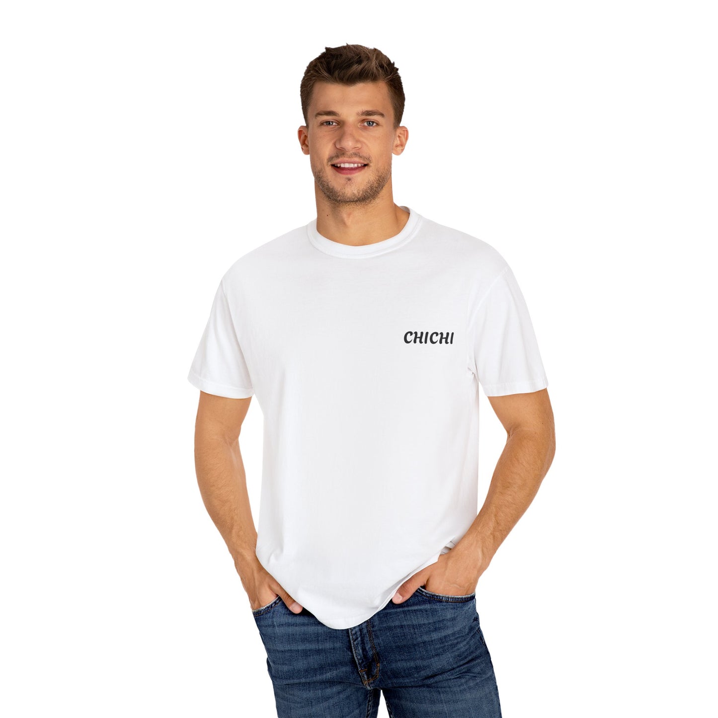 Chichi Unisex Garment-Dyed T-shirt - Me & Wife Design